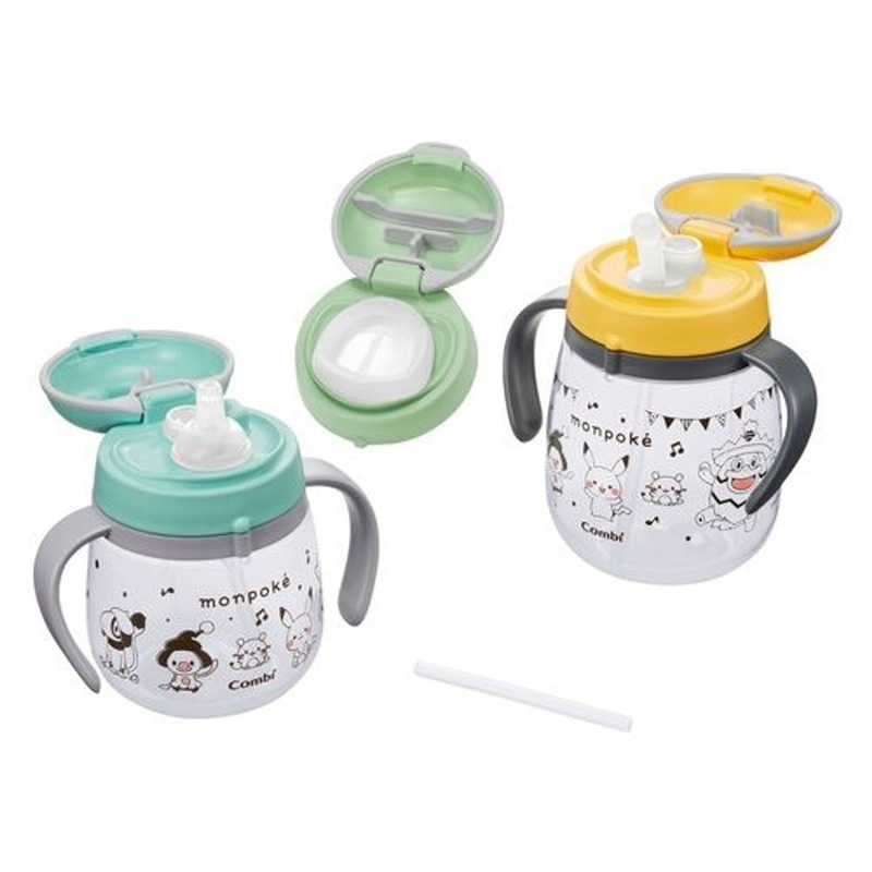 Pokemon Center Leakless Straw Mug ‘Waku Waku Drink Set’