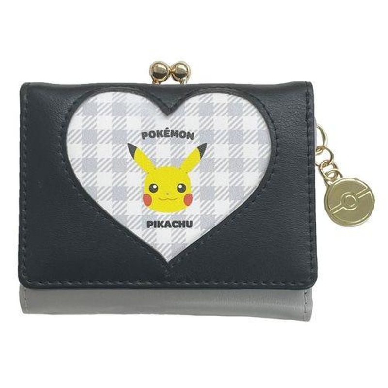 Pokemon Center Mini Coin Purse Heart Window Series Pikachu