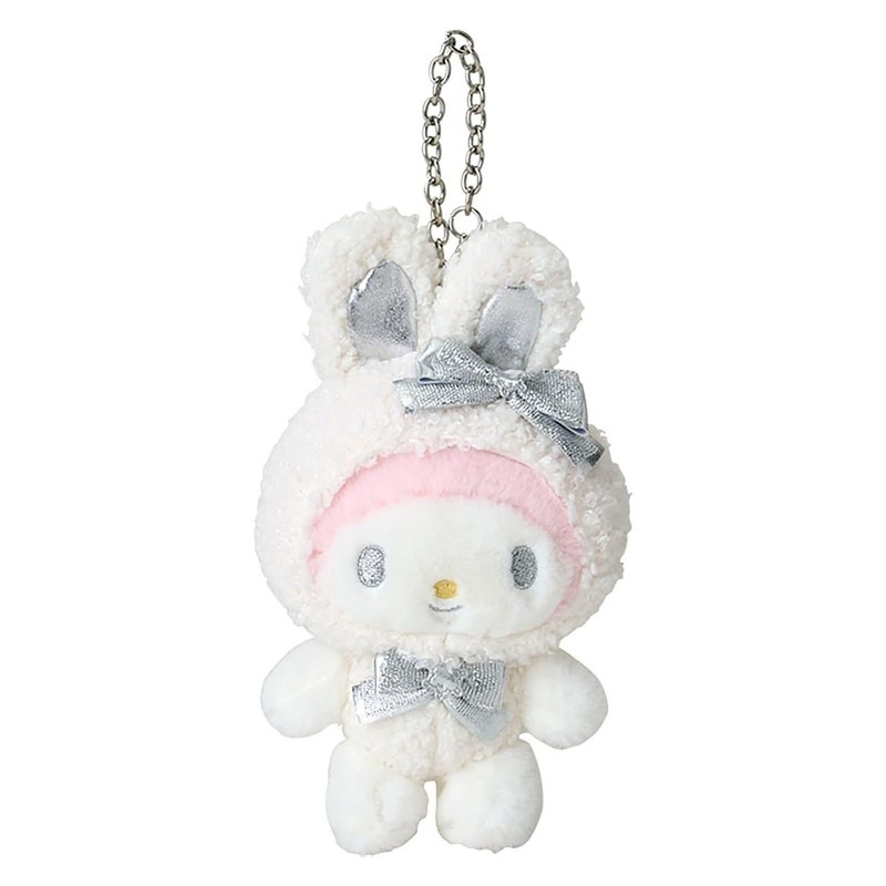 Sanrio My Melody Mascot Charm (Fluffy Snow Rabbit) 432555