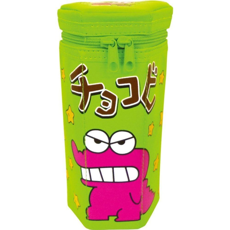 T’s Factory Crayon Shin-Chan Chocobi-Shaped Pen Pouch Green Plus Plus