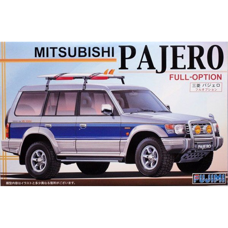 Fujimi Inch Up 1/24 Mitsubishi Pajero Full Option Plastic Model