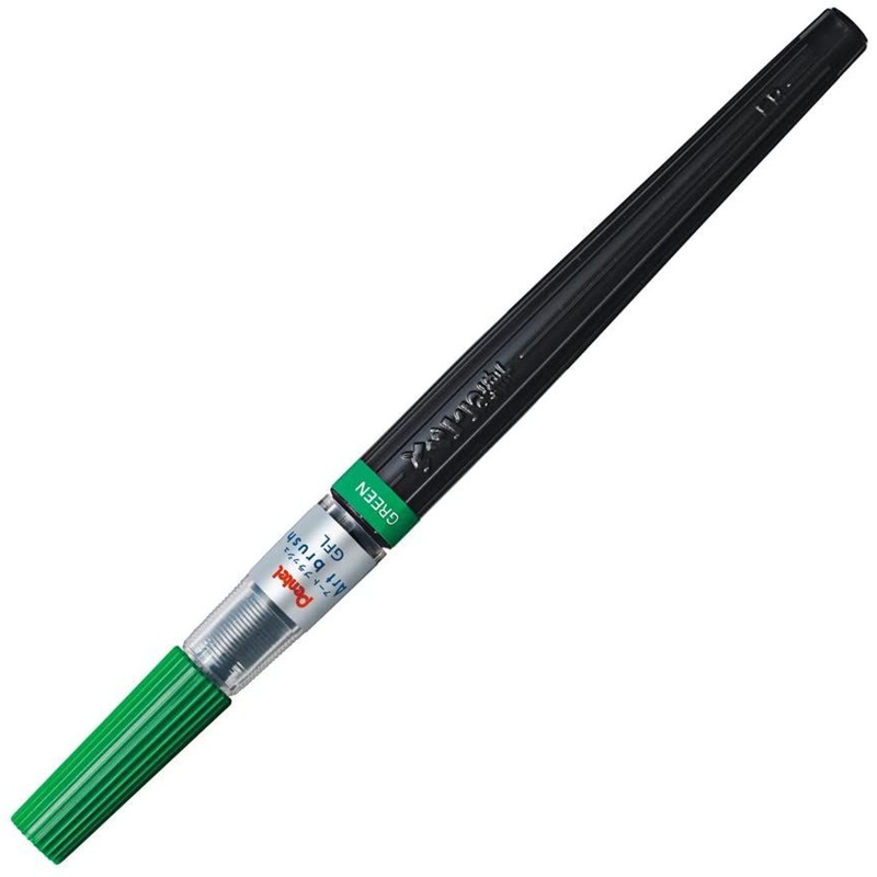 Pentel Art Brush Green