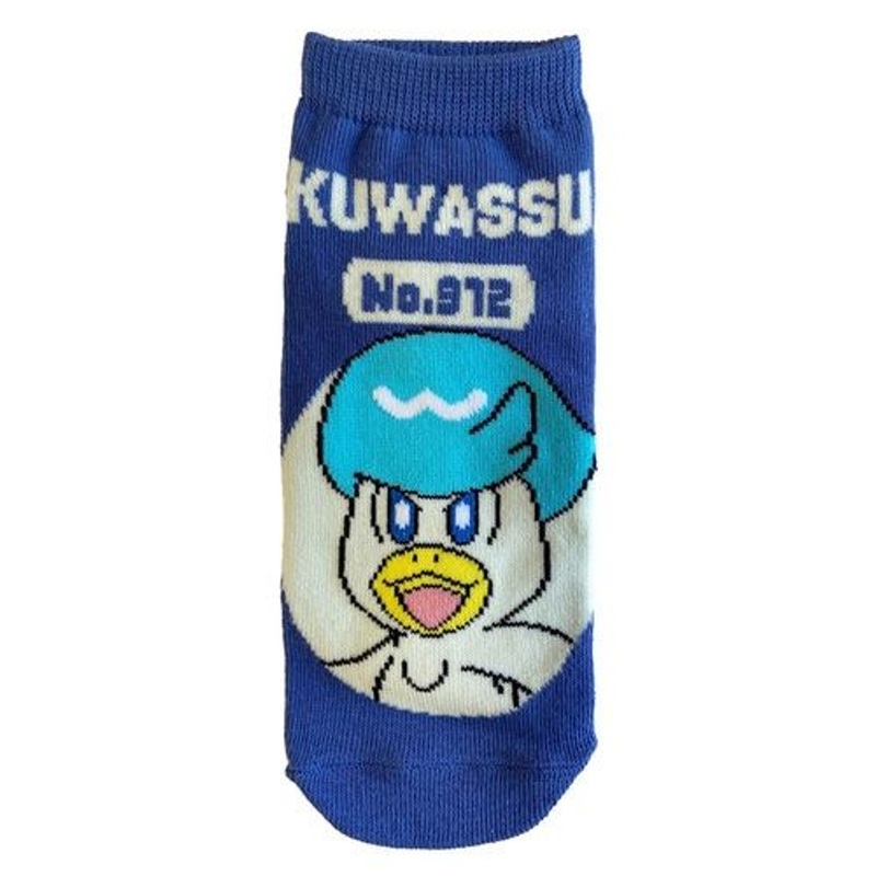 Pokemon Center Original Short Socks Quaxly Logo & Number (23~25cm)