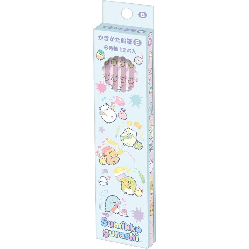 San-x Sumikko Gurashi B Pencil Set of 12 – Go! Go! School!