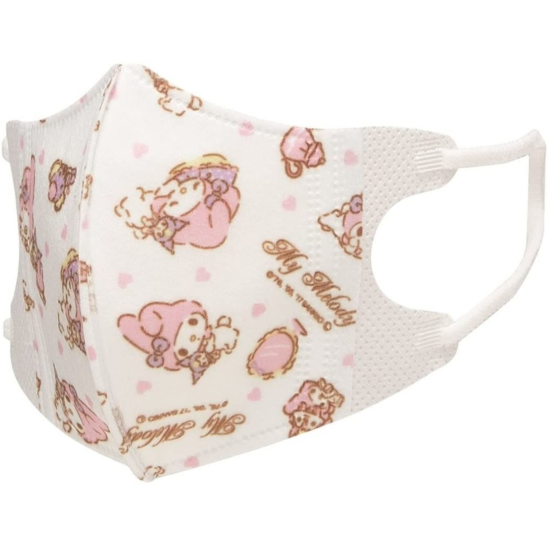 Skater My Melody Mask for Baby (For Age 2-3) (5 pcs)