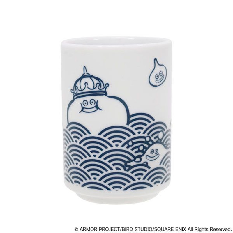 Square Enix Dragon Quest Smile Slime Japanese Style Series Japanese Teacup Slime Blue Sea Waves
