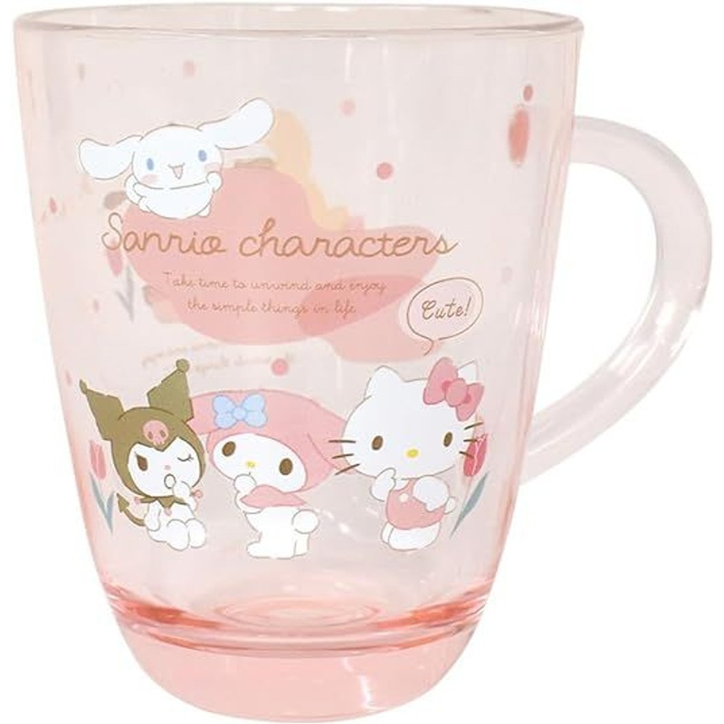 T’s Factory Sanrio Acrylic Cup with Handle Girly Time