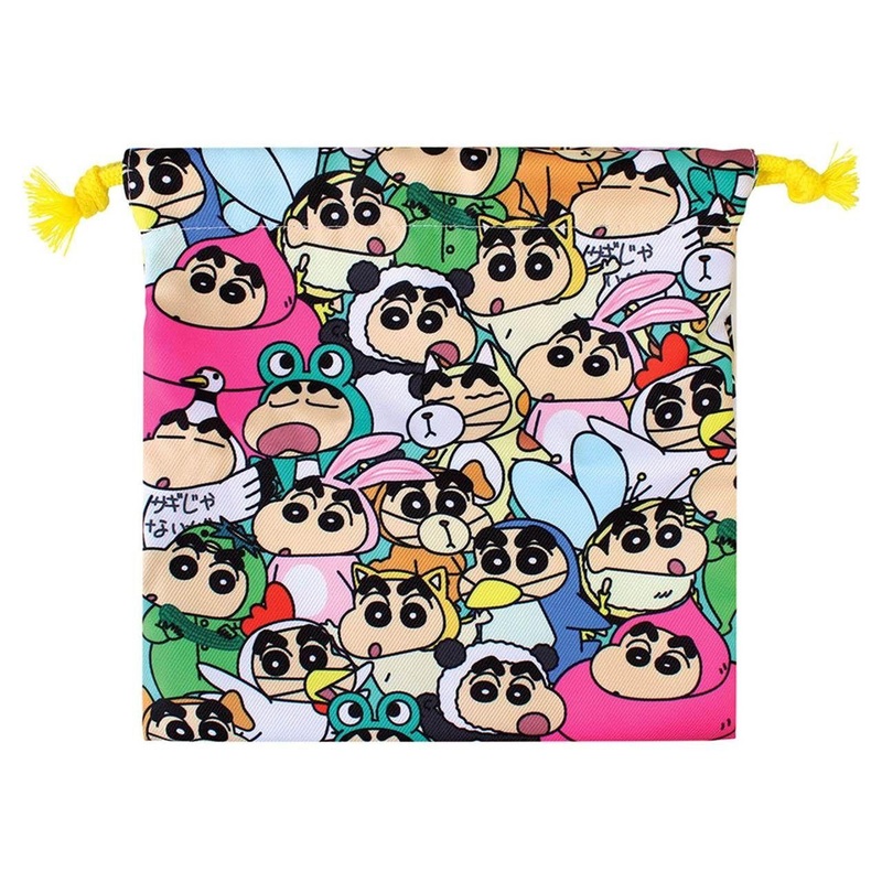 T’s Factory Shinchan Flat Pouch Packed Tightly / Transforming Shinchan