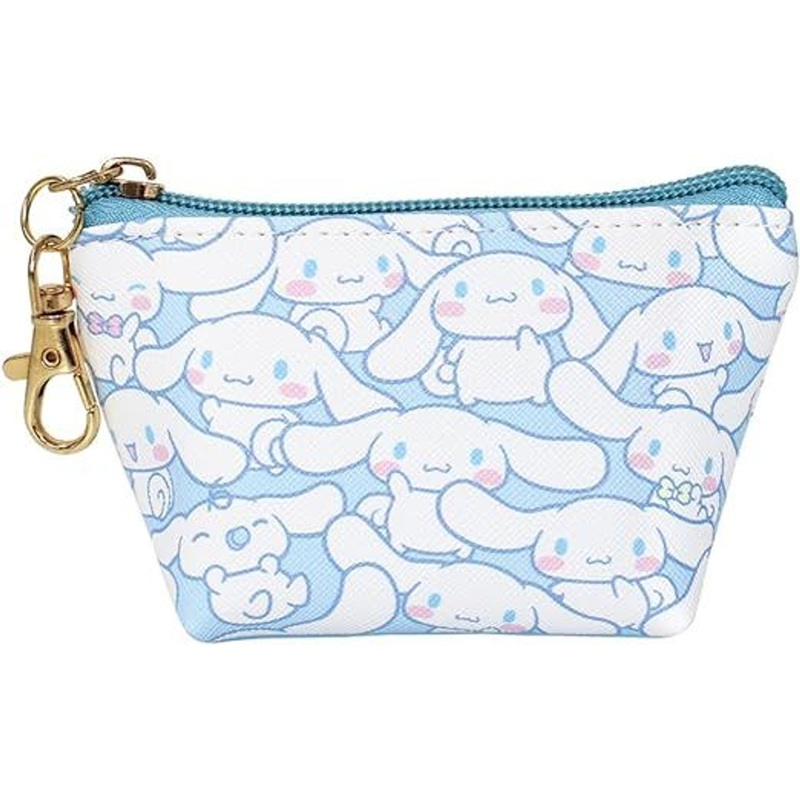 T’s Factory Triangle Mini Pouch – Sanrio Cinnamoroll (Gyugyu Pattern)