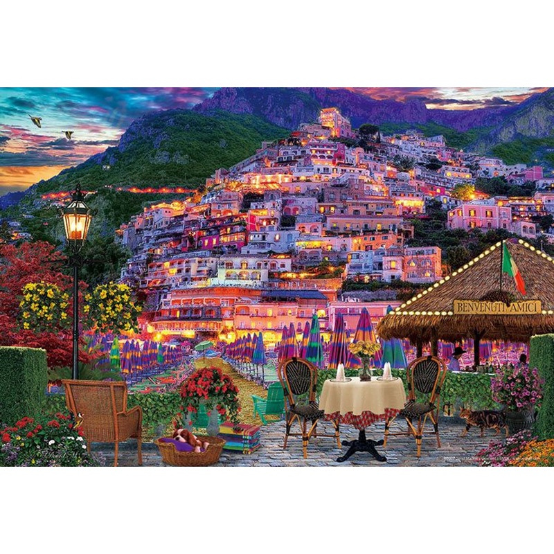 Beverly M81-634 Jigsaw Puzzle Amalfi Coast by David Maclean (1000 S-Pieces)