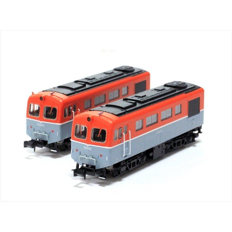 Microace A8908 Diesel Locomotive DD50 1st Edition Double Heading 2 Cars Set (N Scale)