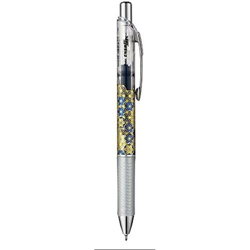 Pentel Energel Japan Series Asanoha Ballpoint Pen 0.5mm (Blue Black)
