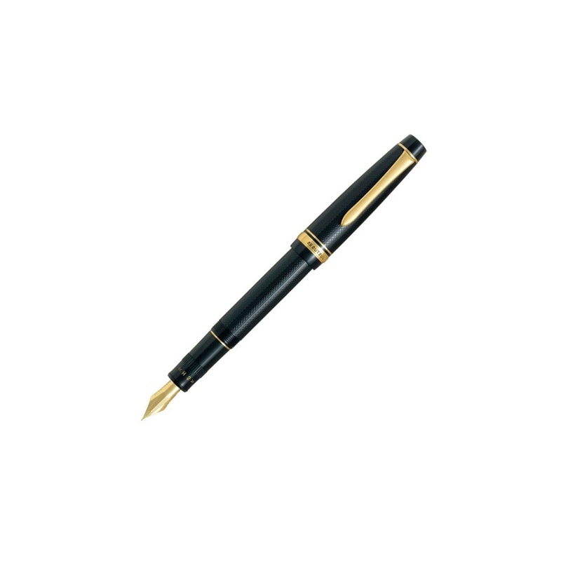 Pilot FJ-3MR-NB-F Justus 95 Net Black Fountain Pen (NIB:F Fine)