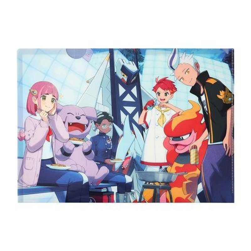 Pokemon Center Original A4 Clear File Pokemon Trainers – Snubbull Berry Academy –