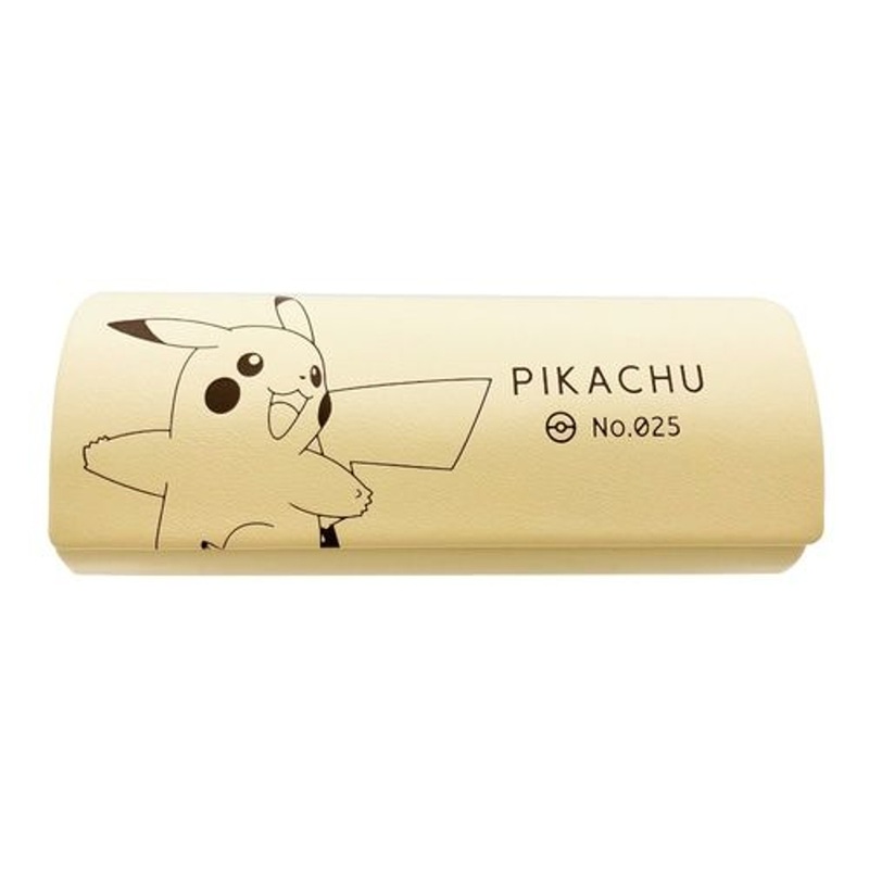 Pokemon Center Original Glasses Case Pikachu (Logo Tape Series)
