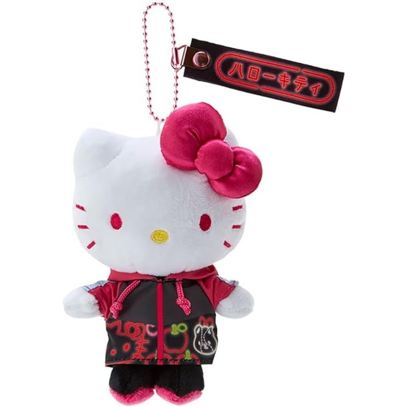 Sanrio Mascot Holder Hello Kitty (Sanrio Vivid Neon)
