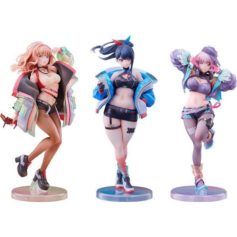 Solarain Movie Gridman Universe: Dreamy Divas Ver. 1/7 Figure Set