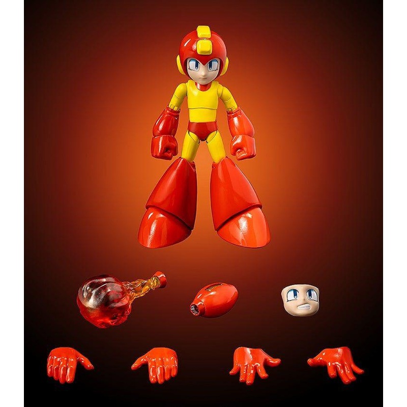 threezero MDLX Mega Man / Rockman (Fire Storm) Figure