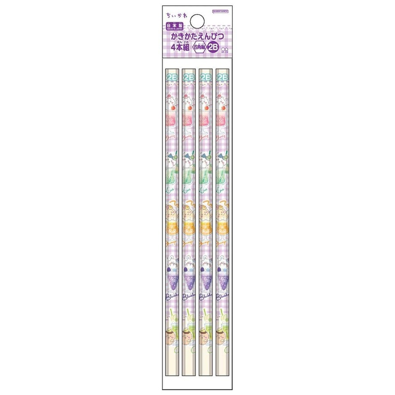 Chiikawa Pencil 2B Set Of 4
