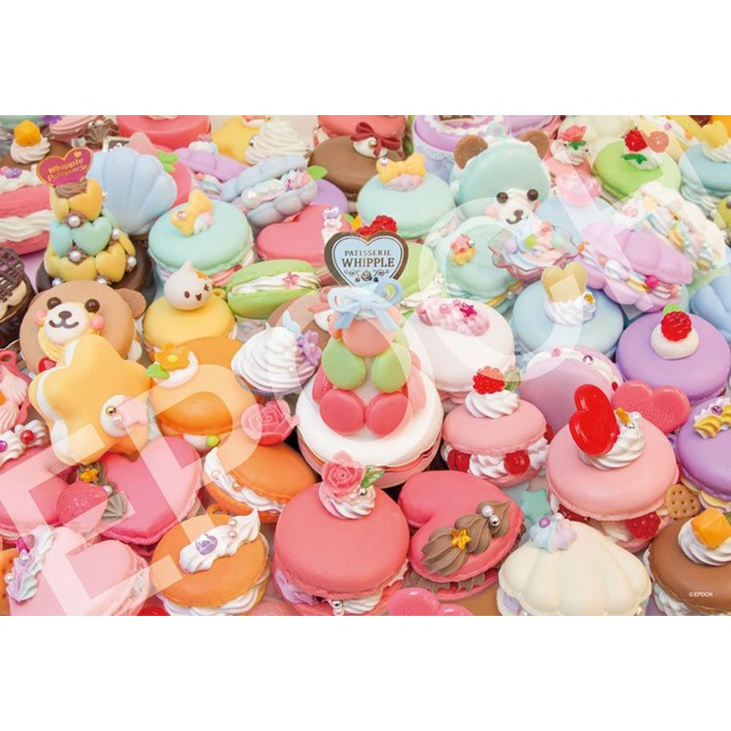 Epoch 79-480 Jigsaw Puzzle Colorful Macarons (1053 S-Pieces)