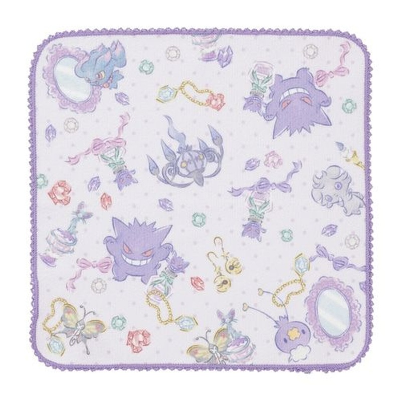 Pokemon Center Original Hand Towel Ghost Type (Purple)