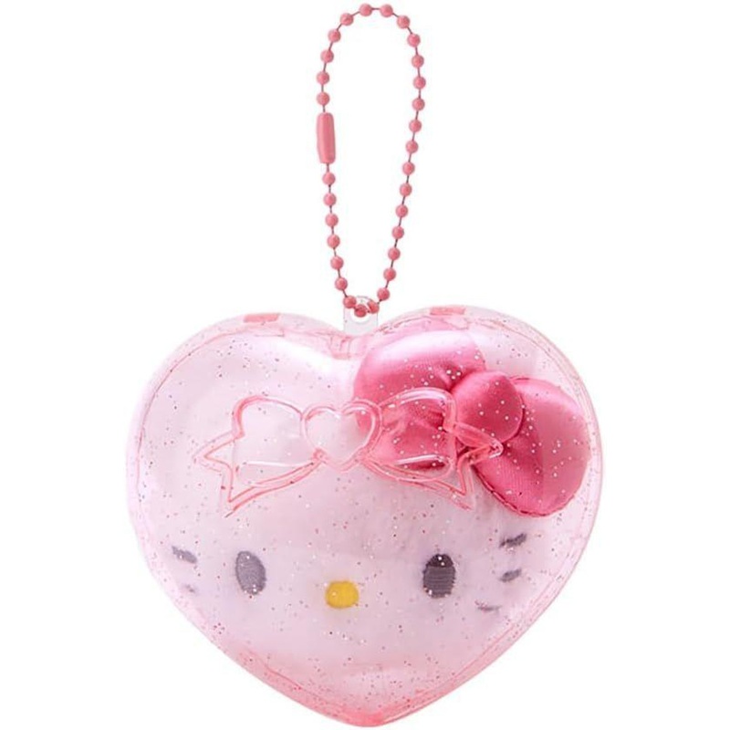 Sanrio Mascot Holder in Case – Hello Kitty (Clear and Plump 3D)