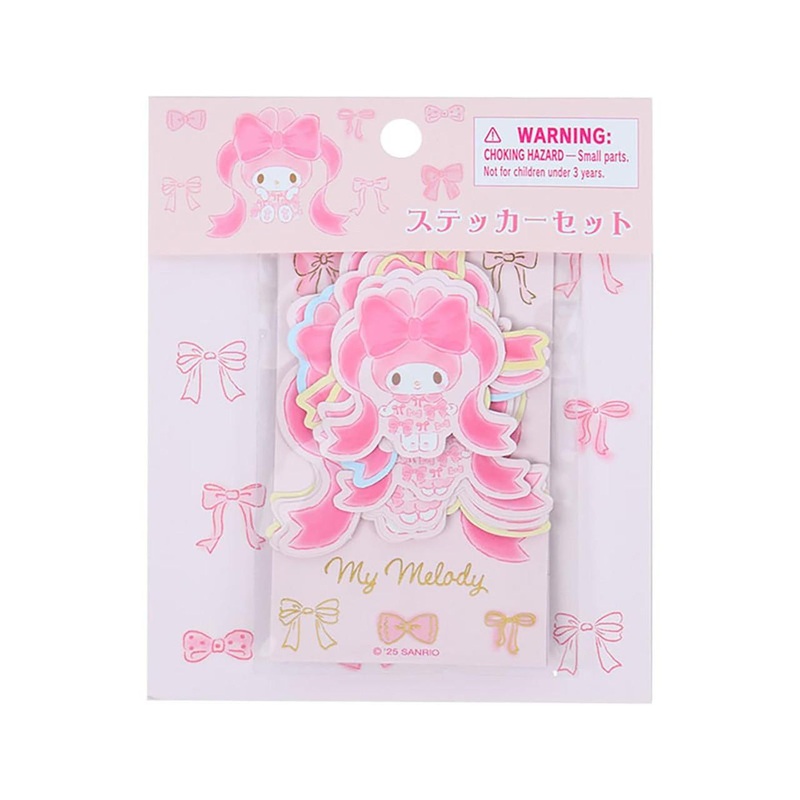 Sanrio My Melody Sticker Set (Ribbon Princess)