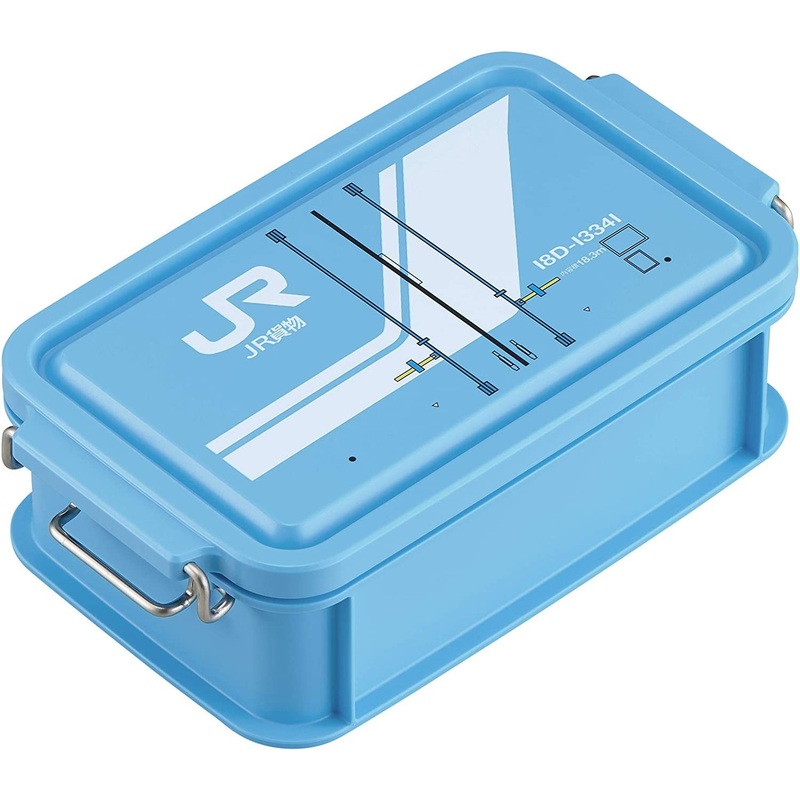 Container Lunch Box JR Freight 18D-13341 600ml  (Blue)