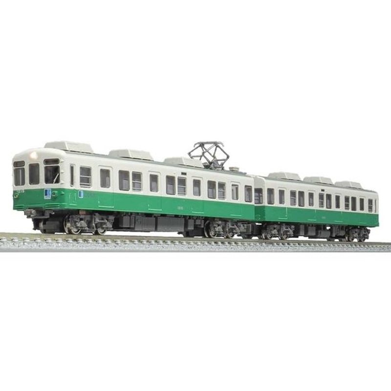 Greenmax 30451 Takamatsu Kotohira Electric Railway Type 1200 (Nagao Line) 2 Cars Set (N scale)