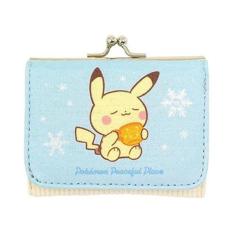 Pokemon Center Compact Wallet Winter PokePeace