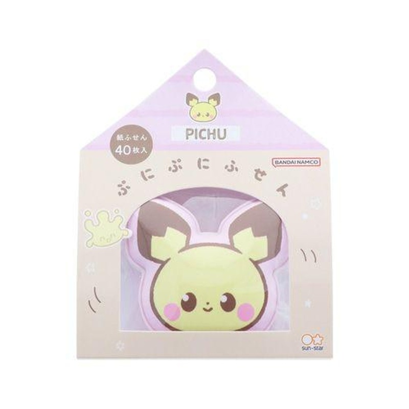 Pokemon Center Puni Puni Sticky Notes PokePeace Pichu