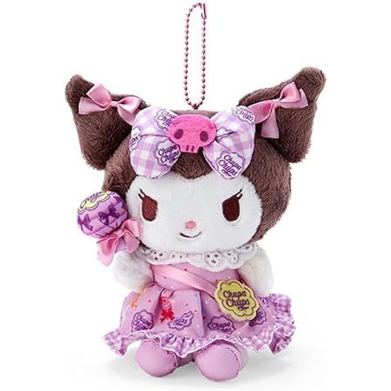 Sanrio Mascot Holder Kuromi (Chupa Chups Collaboration)