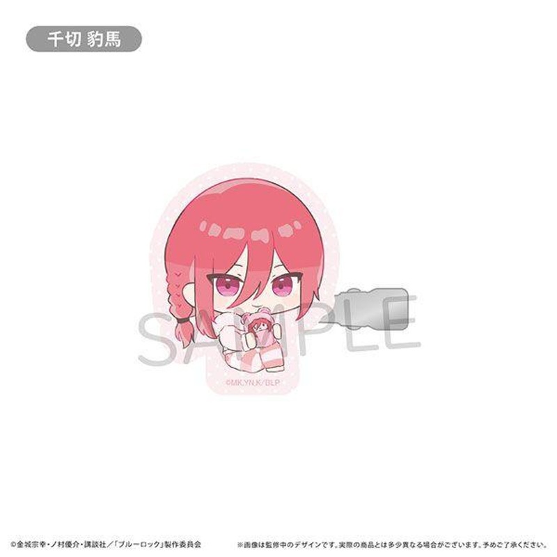Tapioca Blue Lock Hair Clip Kurumi Pajamas Mini Character Ver. Hyoma Chigiri