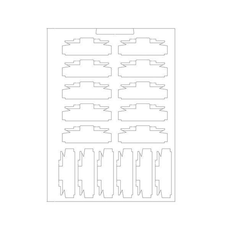 Tomix 6203 N Scale Book Style Case for 16 Cars (for TAKI1900/ 29300 Size) (N scale)