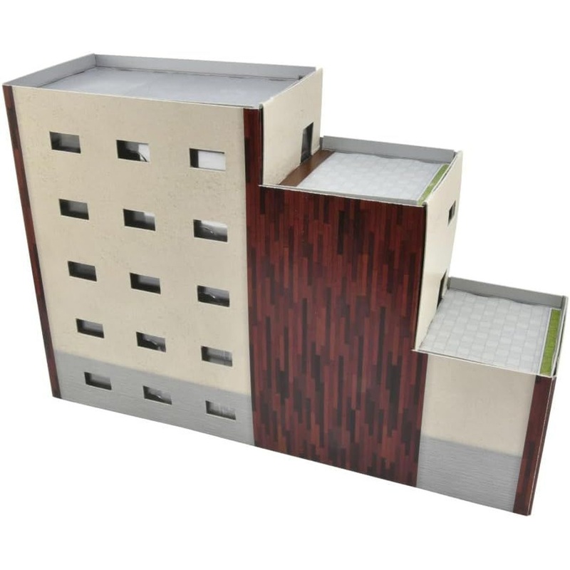 Tomytec Paper Structure C08 Staircase Apartment A (N scale)