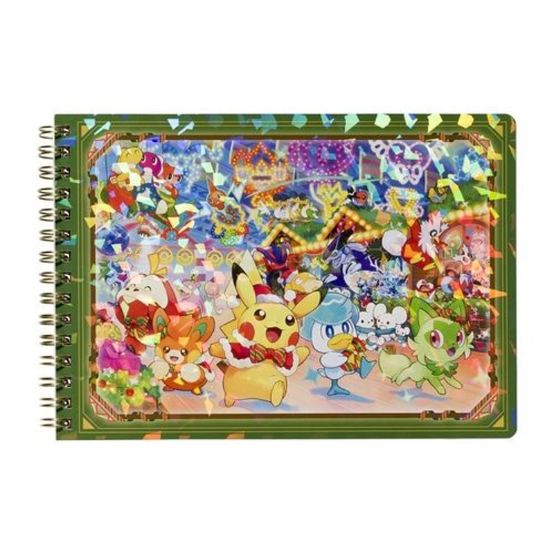 Pokemon Center Original A5 Ring Notebook (Paldea’s Christmas Market)