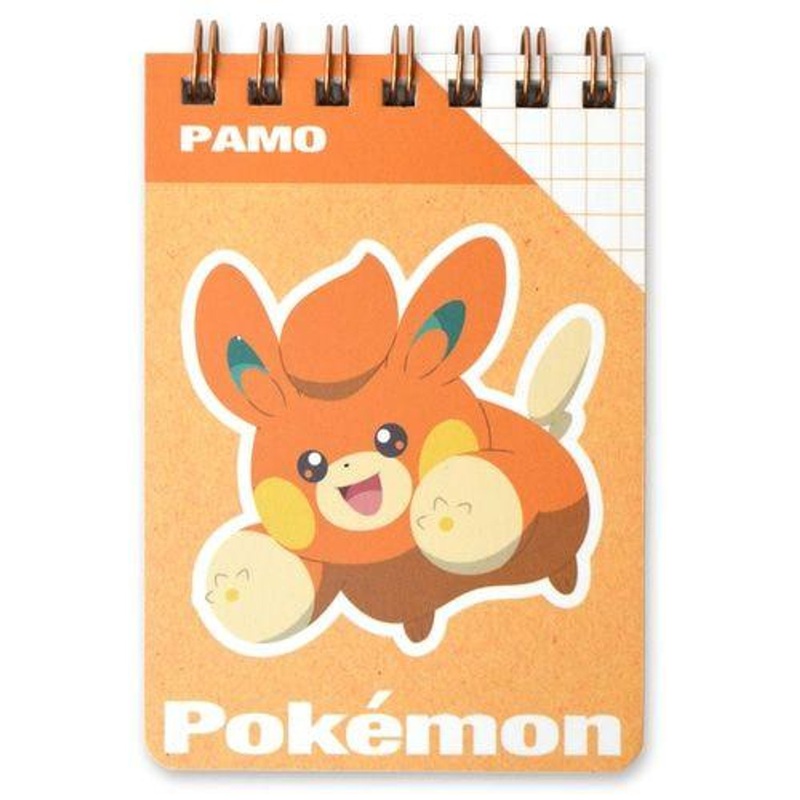 Pokemon Center Original A7 Mini Ring Memo Pawmi