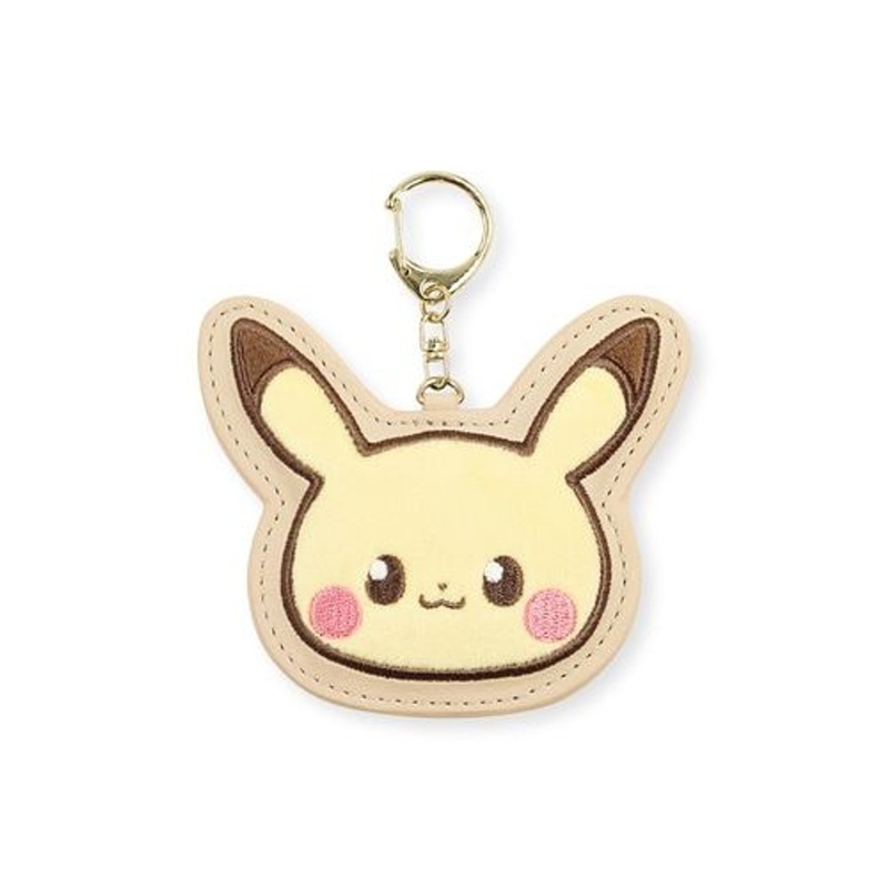 Pokemon Center Original PokePeace Soft Embroidery Keychain – Pikachu