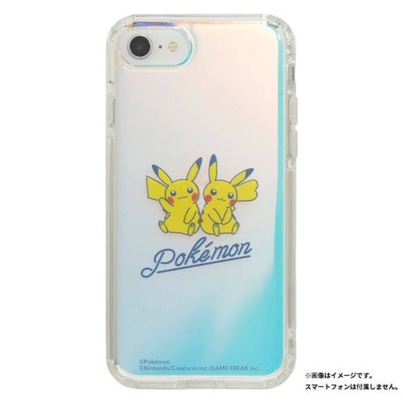 Pokemon Center Original Smartphone Case for iPhone SE2022/SE2020/8/7 HIGHER Hybrid Case – Pikachu (Pokemon Joyful Party)