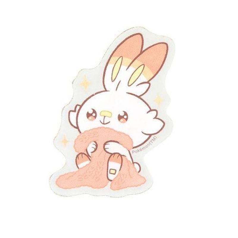 Pokemon Center PokePeace Mobile Sticker Scorbunny 952F