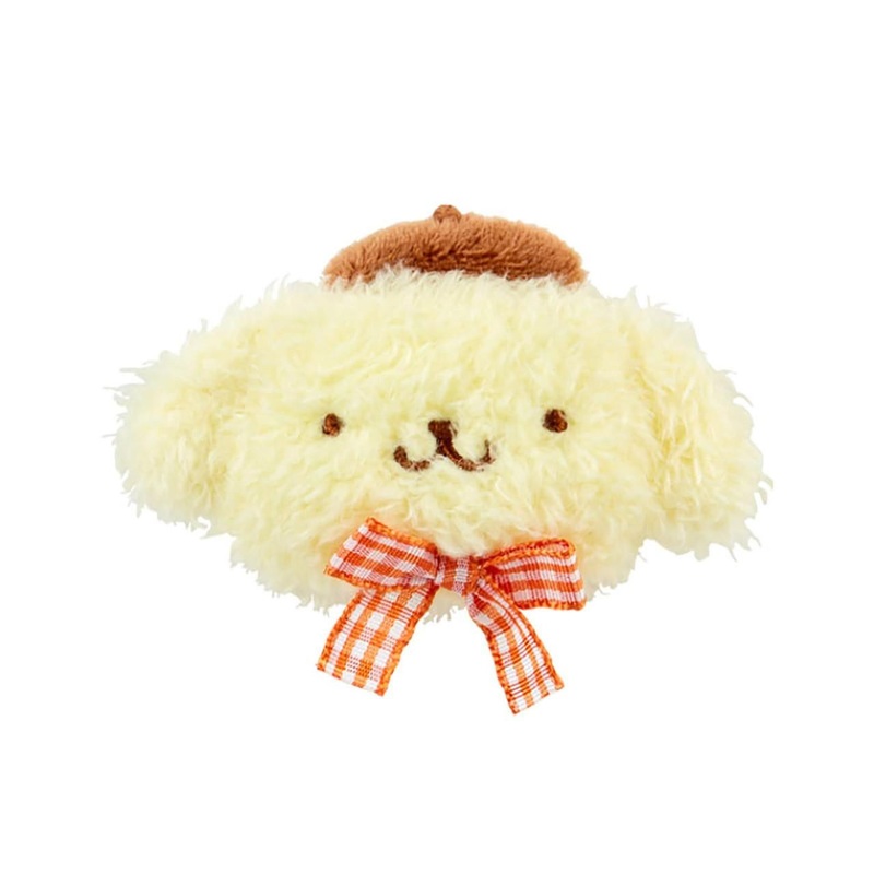 Sanrio PomPom Purin Face Shaped Hair Clip Hair Accessory 236900