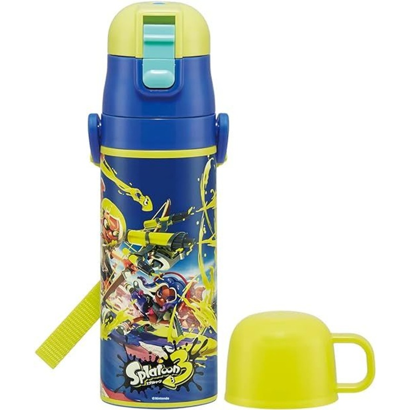 Skater 2-Way Stainless Steel Water Bottle (Splatoon 3)