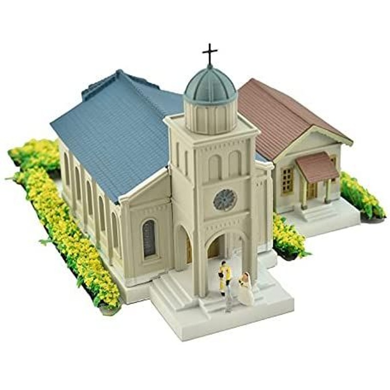 Tomytec (Building 051-4) Church B4 Seaside Church (N scale)