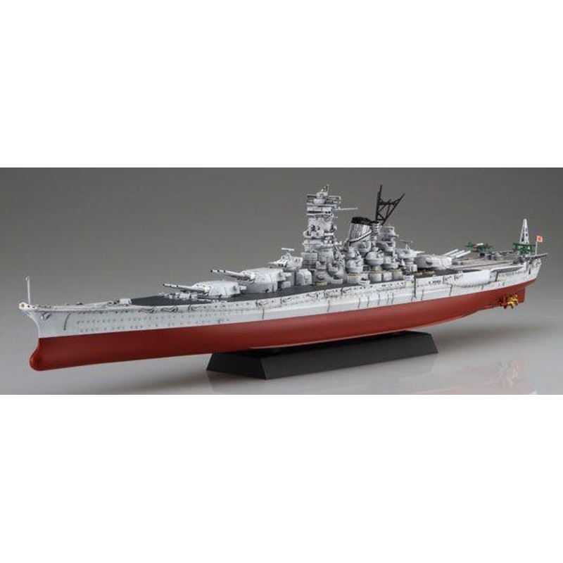 Fujimi 1/700 Kan NEXT Series No.2 EX-2 IJN  Battleship Musashi (Operation Sho-1 Light Gray Version) Plastic Model Kit