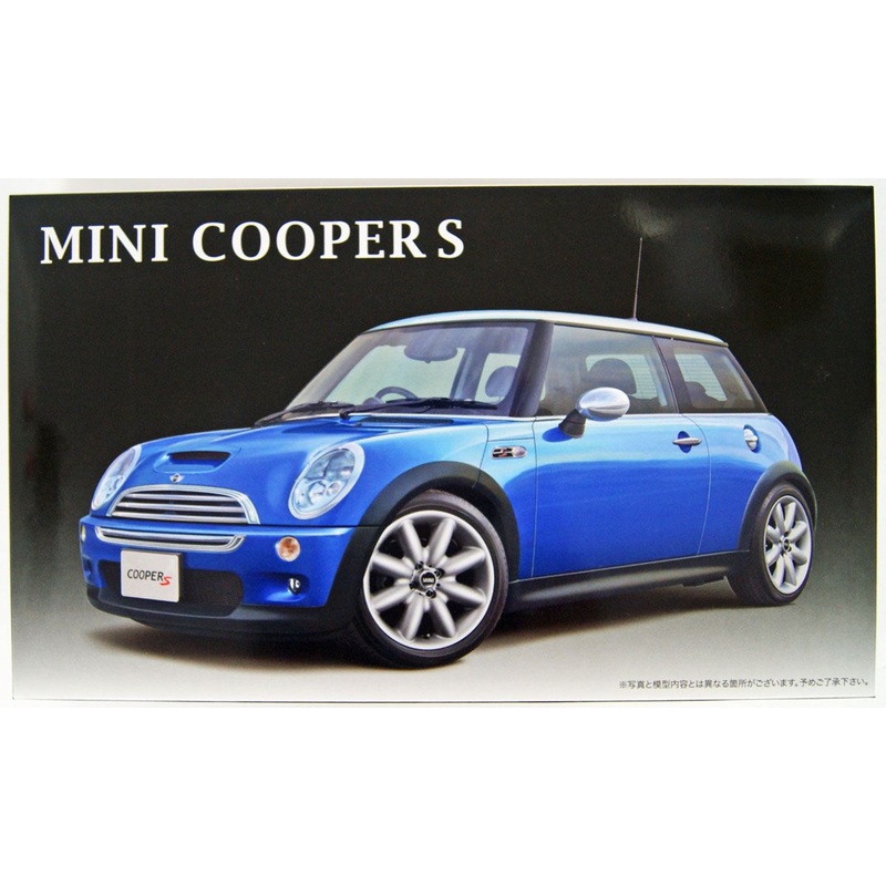 Fujimi Real Sports Car 1/24 Mini Cooper S Plastic Model