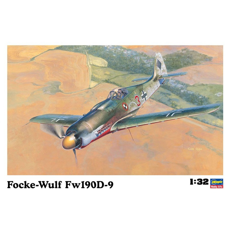 Hasegawa 1/32 Focke-Wulf Fw190D-9 Plastic Model