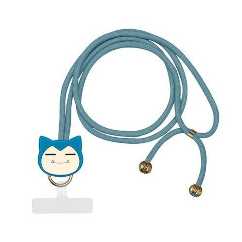 Pokemon Center Rika Plush Mascot Strap Snorlax