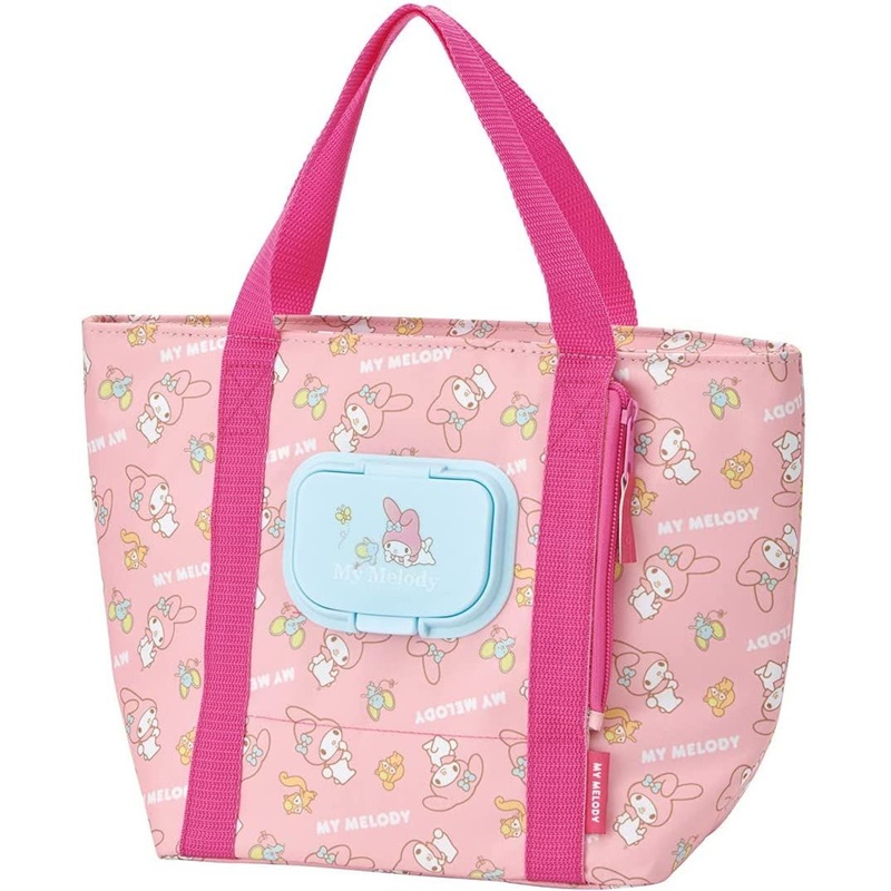 Skater Cooler Bag With Wet Wipe Pocket My Melody