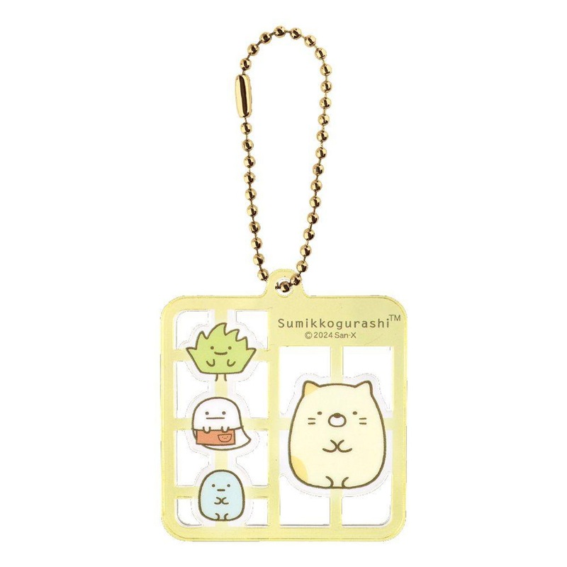T’s Factory Sumikko Gurashi Plastic Model Style Keychain Cat