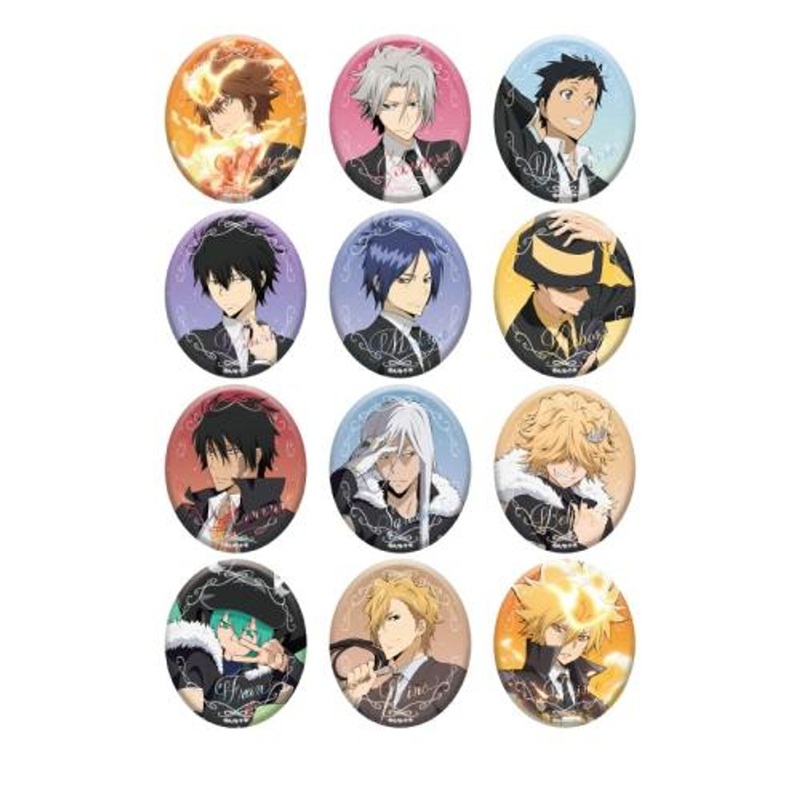 Ensky Reborn! Metal Can Badge 12pcs Box